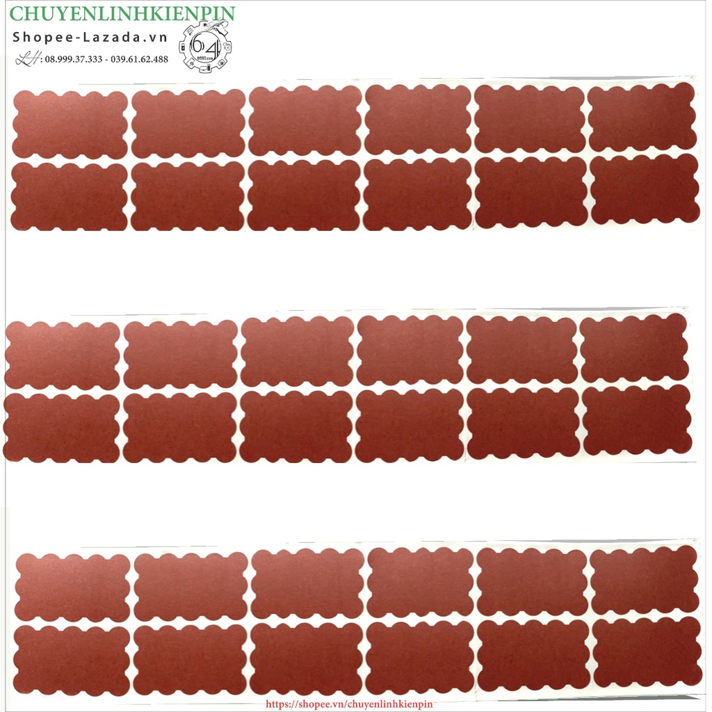 Miếng dán bảo vệ pin 15 cell 18650 ( BL64_253 )
