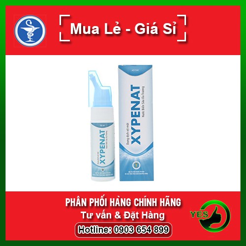 ❤[Chính hãng] Dung Dịch Xịt Thông Mũi XYPENAT (Chai 75ml)