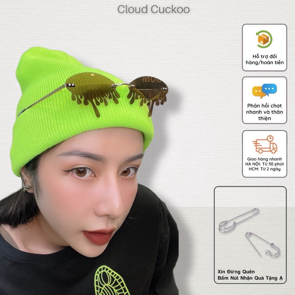 Mũ Len Trơn Basic Thời Trang Hàn Quốc Chất Len Mềm Mịn Ấm Áp  - Mã Số: ML789