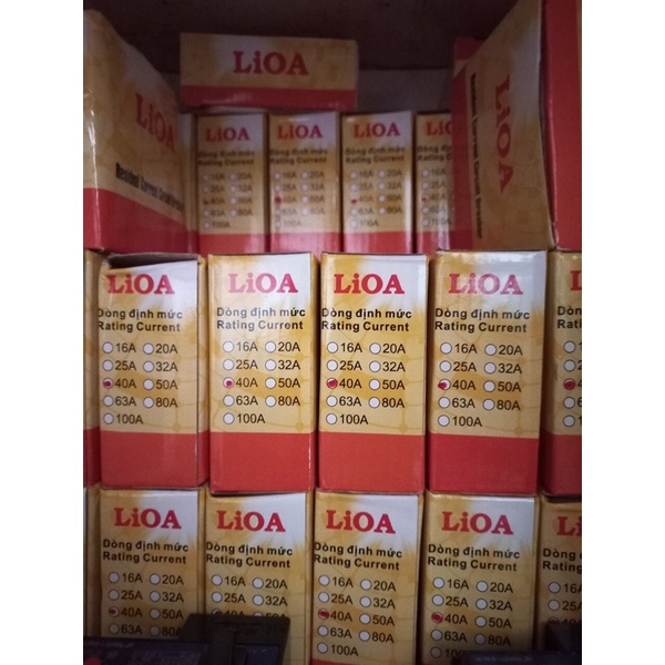 Cầu dao chống giật chống dò điện Lioa