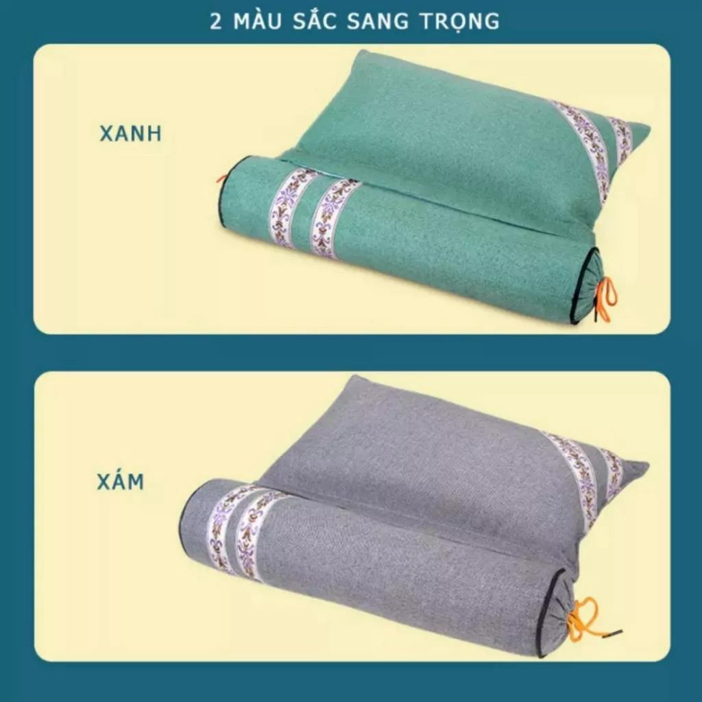 Gối thảo dược ngải cứu.Giúp ngủ sâu giấc, giảm đau mỏi vai gáy bảo vệ cột sống cổ Bách thảo ngải cứu G.h