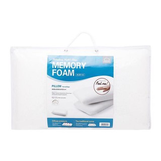 Gối Memory foam 50D Lock&Lock hình cong - White - [HLW111]
