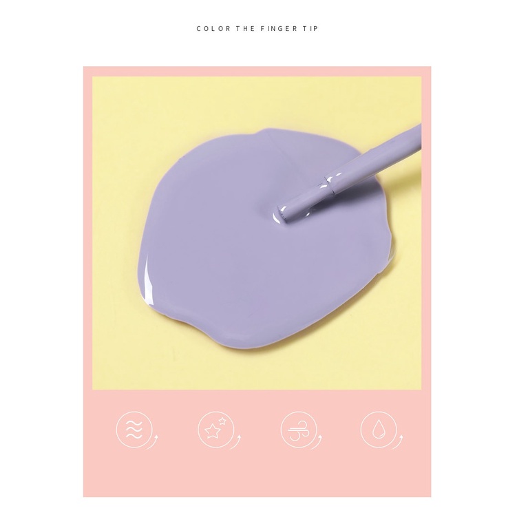 Sơn gel AS sơn móng tay gel tone màu trắng sữa vàng đất chai 15ml mã BLA