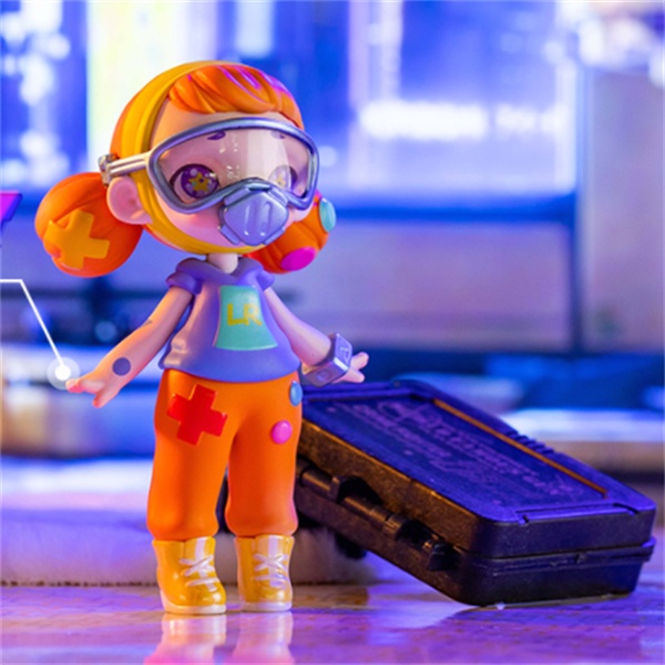 ★Hgtoys★  Búp Bê Đồ Chơi laura Cyberpunk Series Trang Trí Thời Thượng Quà Tặng