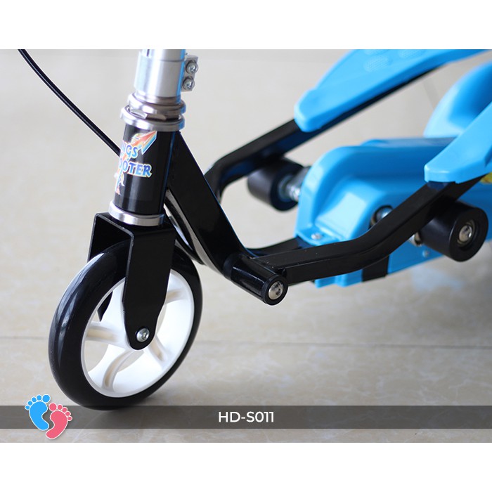 Xe trượt Scooter 3 bánh có bàn đạp tải trọng cao Broller BABY PLAZA LZ-011