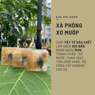 Xà phòng xơ mướp tẩy tế bào chết