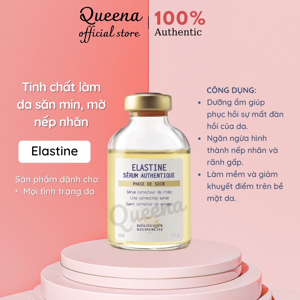 Serum Elastine 30ml mờ nếp nhăn, chống lão hoá da và tái cấu trúc làn da - 4K047