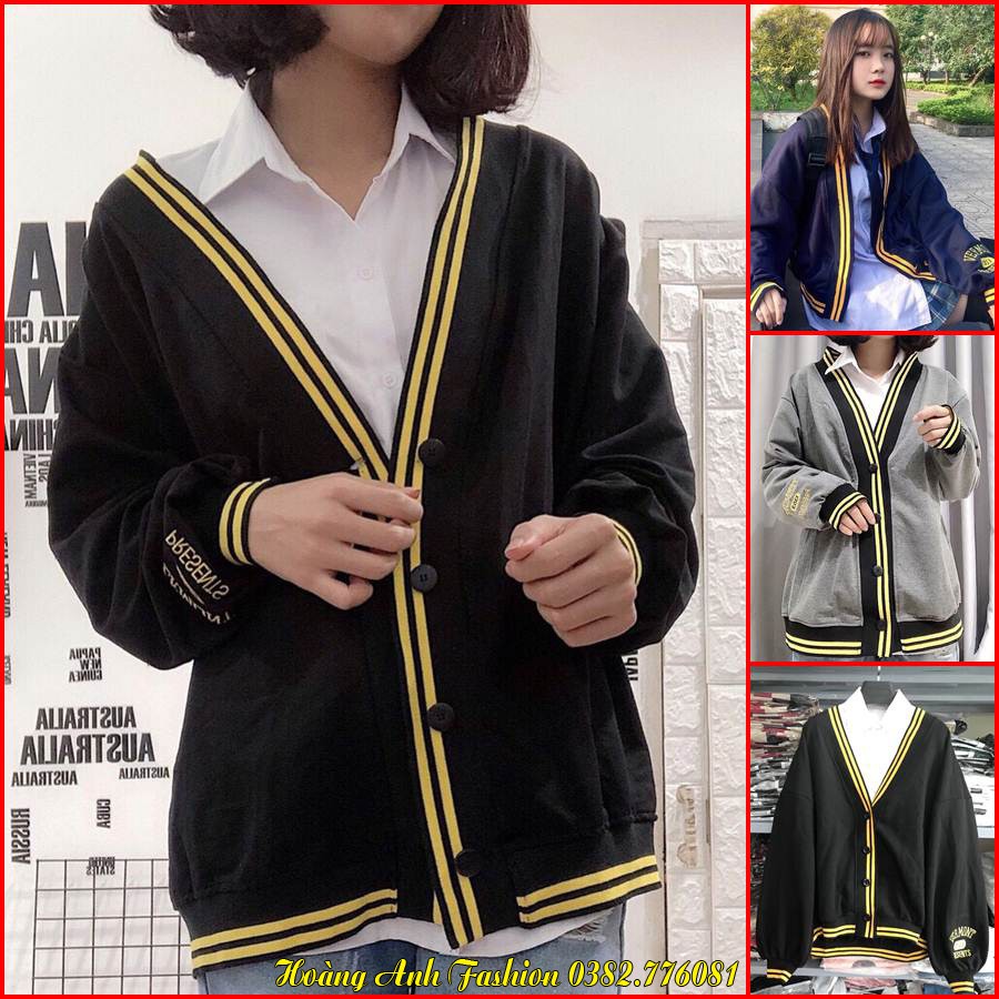 FREESHIP_ ÁO KHOÁC CARDIGAN NỈ NGOẠI [Kèm Ảnh Thật] | BigBuy360 - bigbuy360.vn