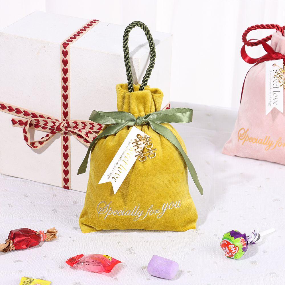 CHOOKEY Túi Nhung Đựng Kẹo, Tiền