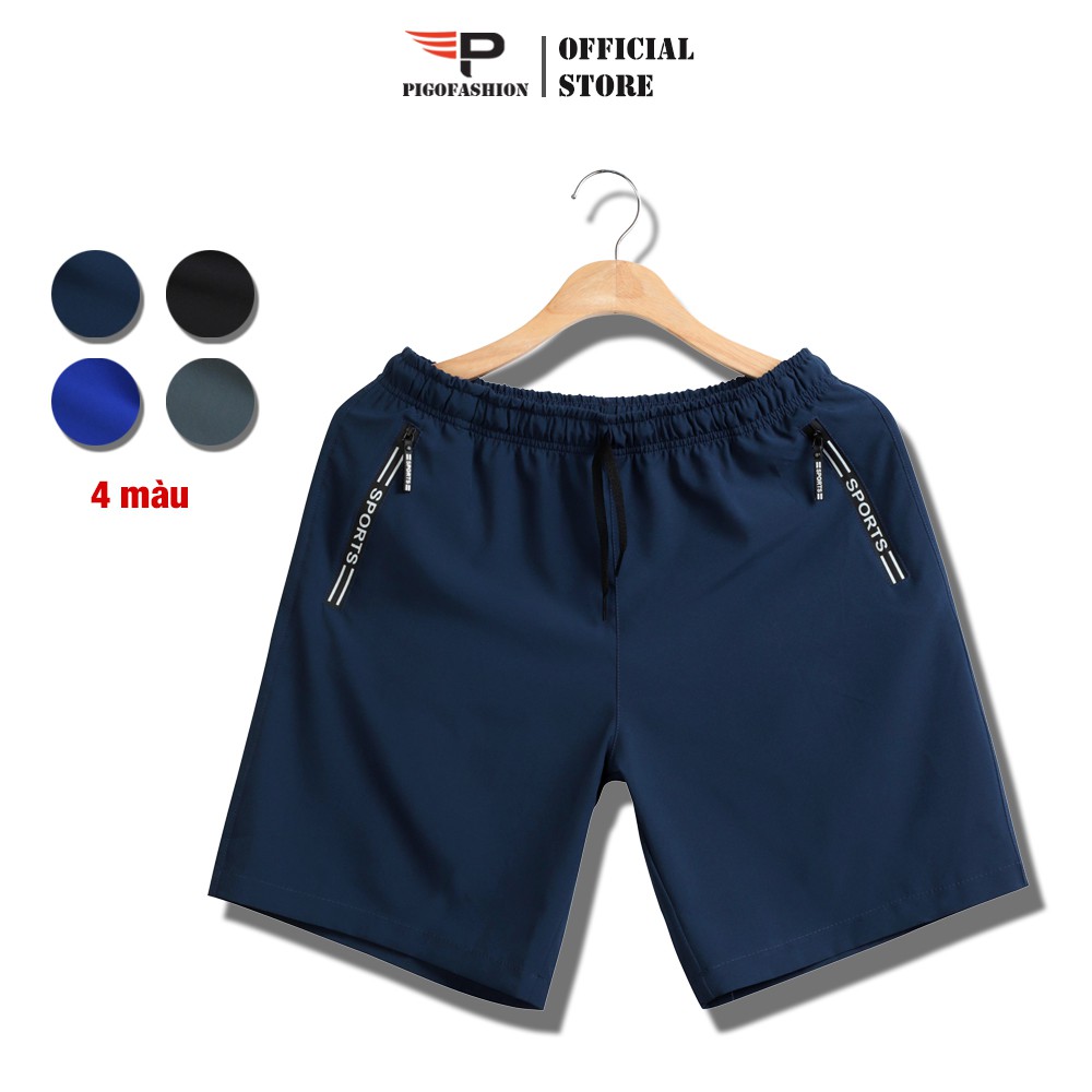 Quần short thể thao chất dù cao cấp Pigofashion Zqttn05 (3 màu)