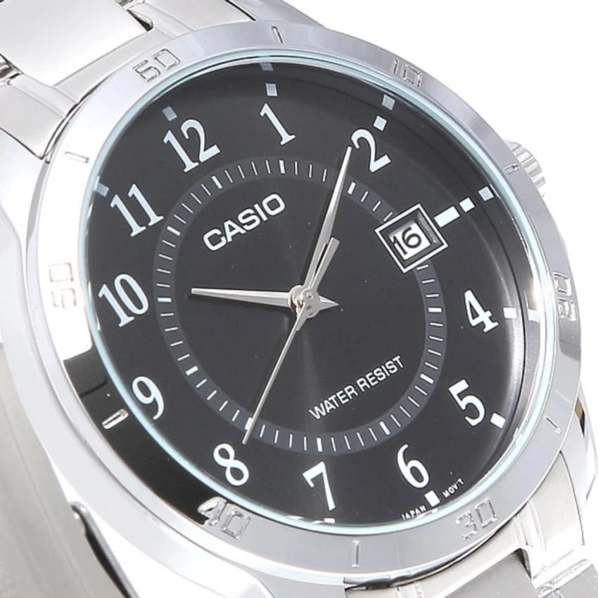 Đồng hồ nam dây kim loại Casio chính hãng Anh Khuê MTP-V004D-1BUDF