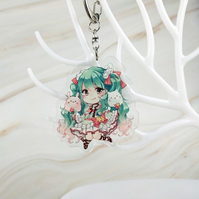 [CÓ QUÀ] Móc khoá Hatsune Miku Luo Tianyi Lạc Thiên Y Vocaloid siêu đẹp bằng acrylic mica