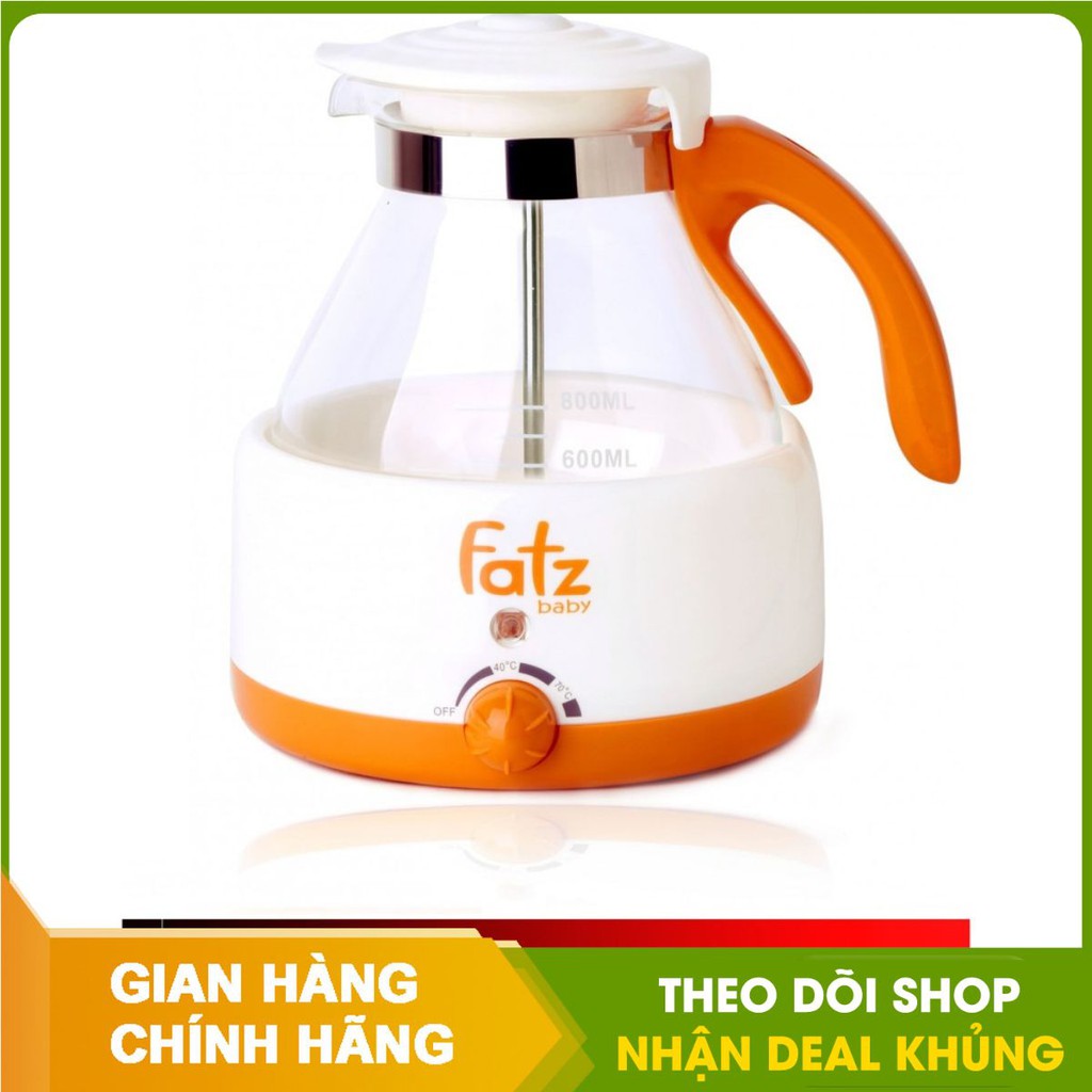 Máy hâm nước pha sữa 800ml Fatzbaby FB3005SL {có nhiệt kế } - Chính Hãng