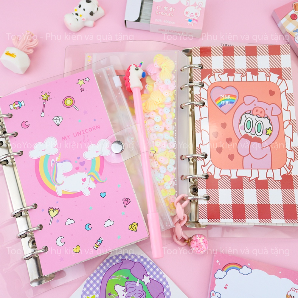 Sổ planer trong suốt dễ thương và cute TooYoo TY0198