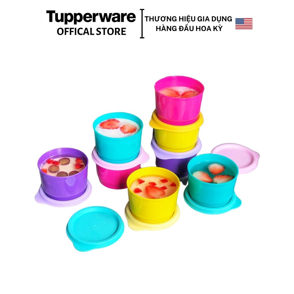 Hộp bảo quản thực phẩm Tupperware Snack Cup - Bảo hành trọn đời - Nhựa nguyên sinh, an toàn sức khỏe