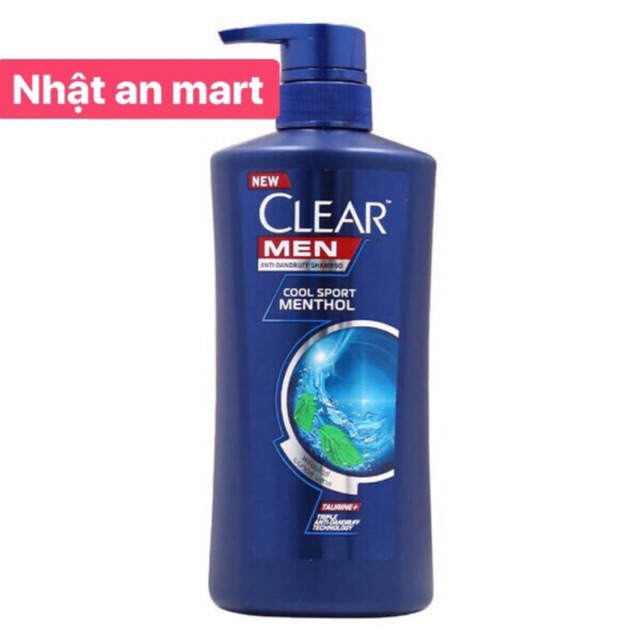 Dầu Gội Clear Men Bạc Hà 450ml Thái Lan