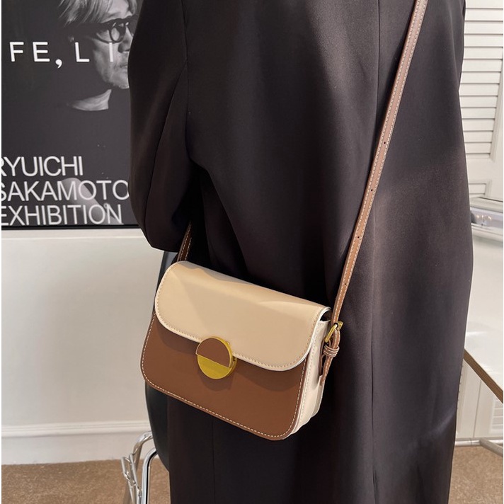 Túi đeo chéo phong cách retro - vintage tối giản - phom chữ nhật - TX023