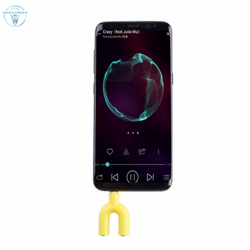 Đầu chia 2 cổng âm thanh 3.5mm kiểu chữ Y