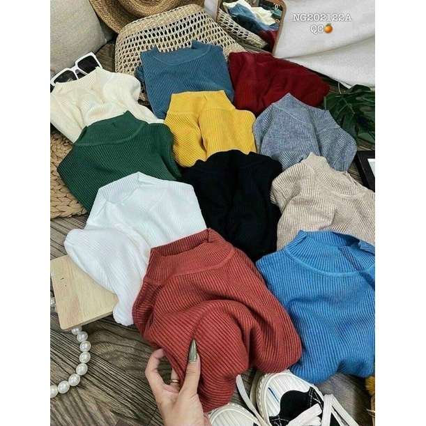 Áo Len Tăm Ôm Body Quảng Châu 2 Kiểu ♥️