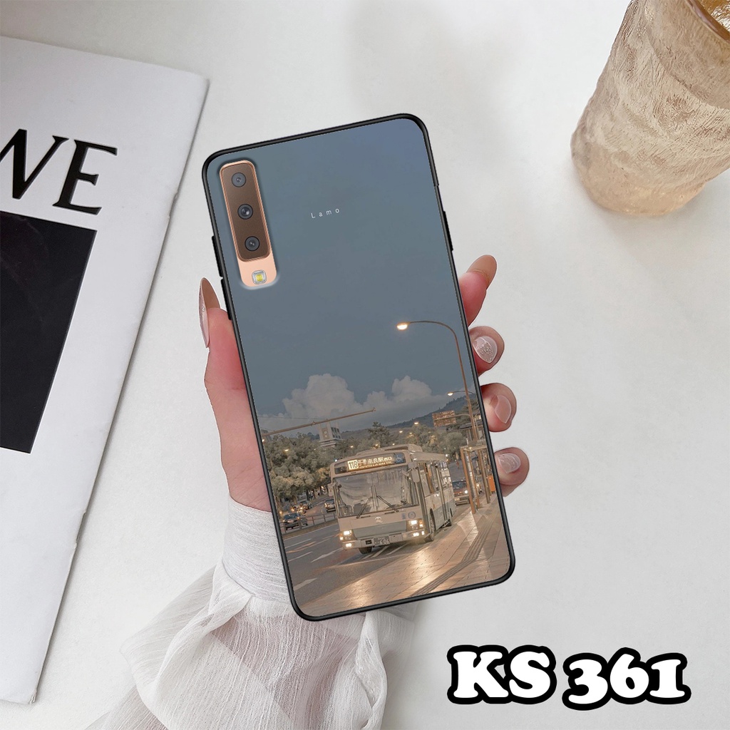 Ốp lưng Samsung A7 2018 - Samsung A9 2018 - Ốp in hình Phong cảnh ban đêm - Chất liệuTPU cao cấp bảo vệ máy