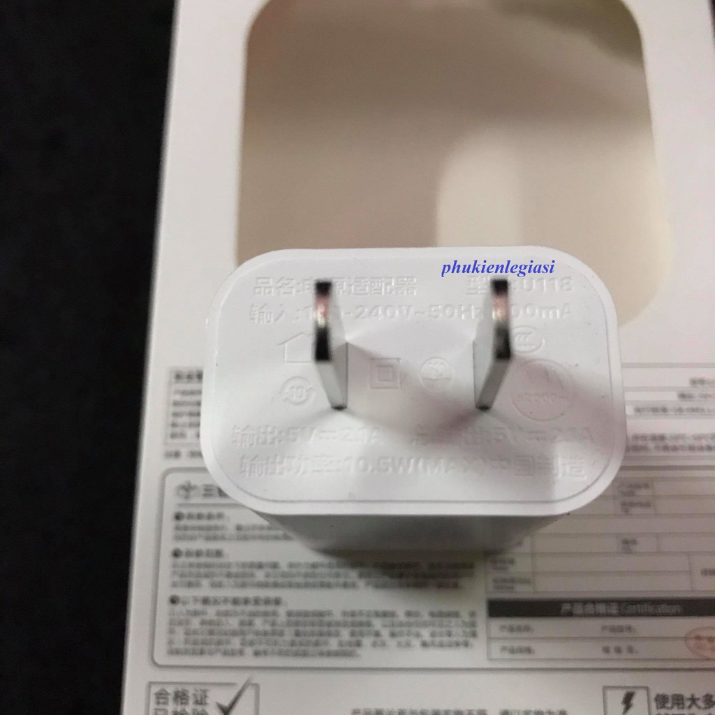 Cốc sạc Arun U118 dòng 2.1A hãng Arun