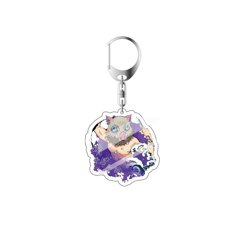 Sy2 Móc Chìa Khóa Bằng Acrylic In Họa Tiết Hoạt Hình Demon Slayer HD YS2