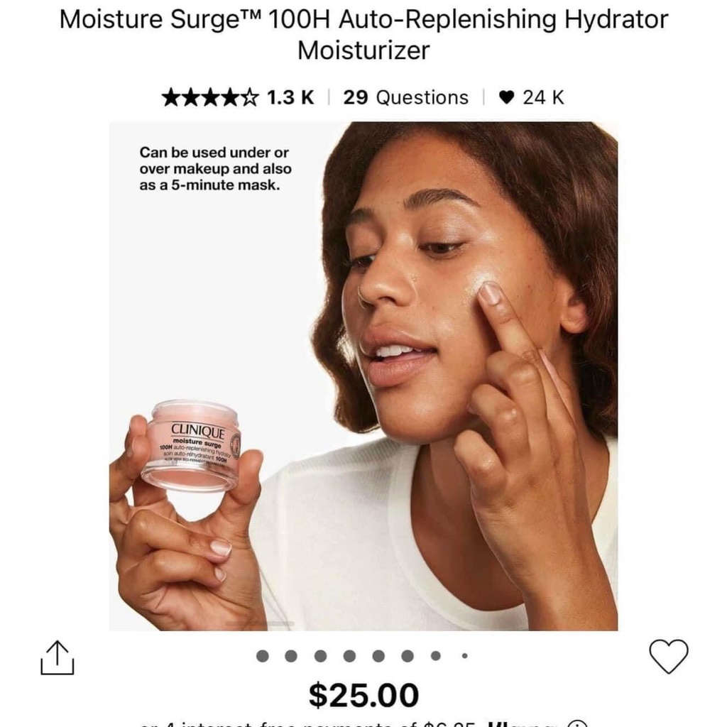 KEM DƯỠNG ẨM CLINIQUE 30Ml