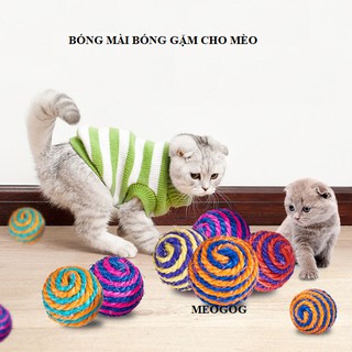 Bóng mài móng cào móng đồ chơi cho chó mèo MEOGOG
