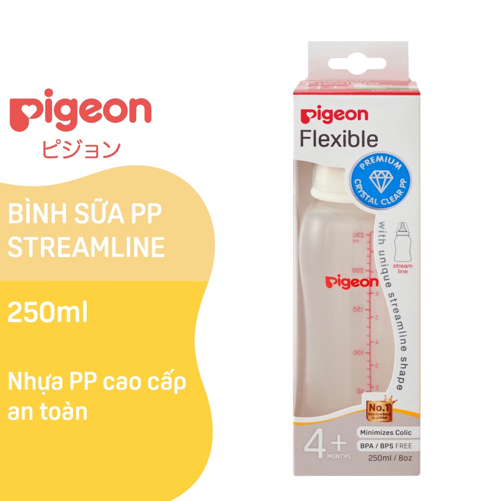 Bình sữa PP Streamline Pigeon 150ml/ 250ml