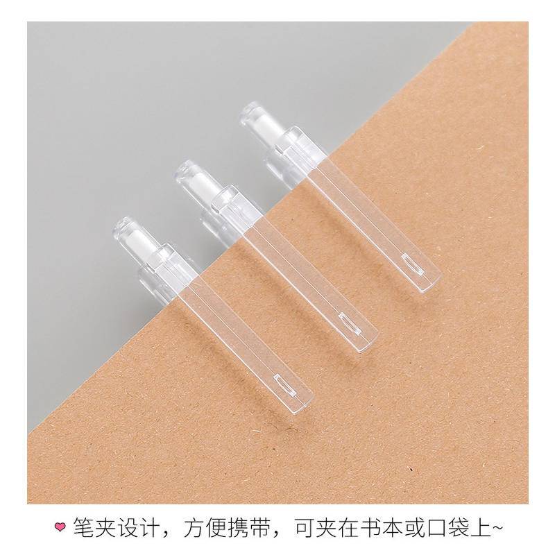 Bút Mực Gel Trong Suốt Ngòi 0.5mm