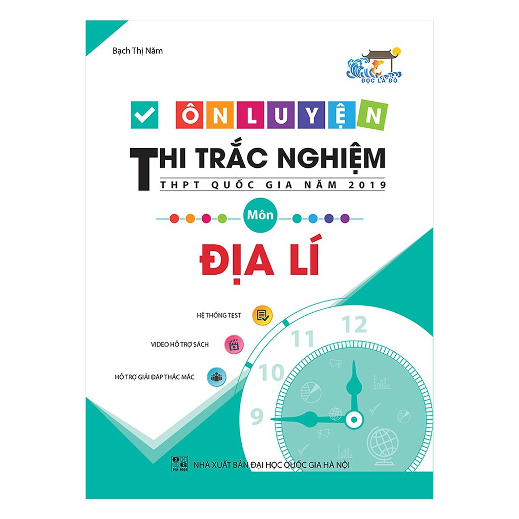 Sách Ôn Luyện Thi Trắc Nghiệm THPT Quốc Gia Năm 2019 Môn Địa Lý