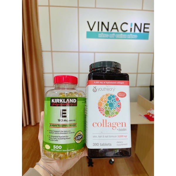 Viên uống đẹp da, chống lão hóa Collagen Youth 390 viên