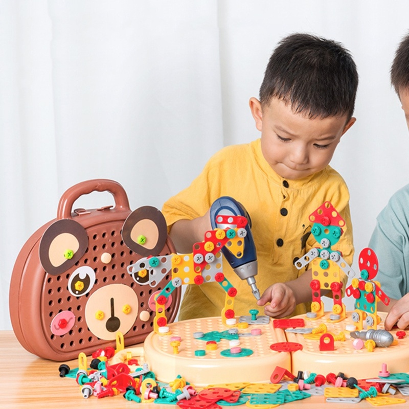 Bộ Đồ Chơi Lắp Ráp 3D 2D Giáo Dục Bổ Ích Cho Bé
