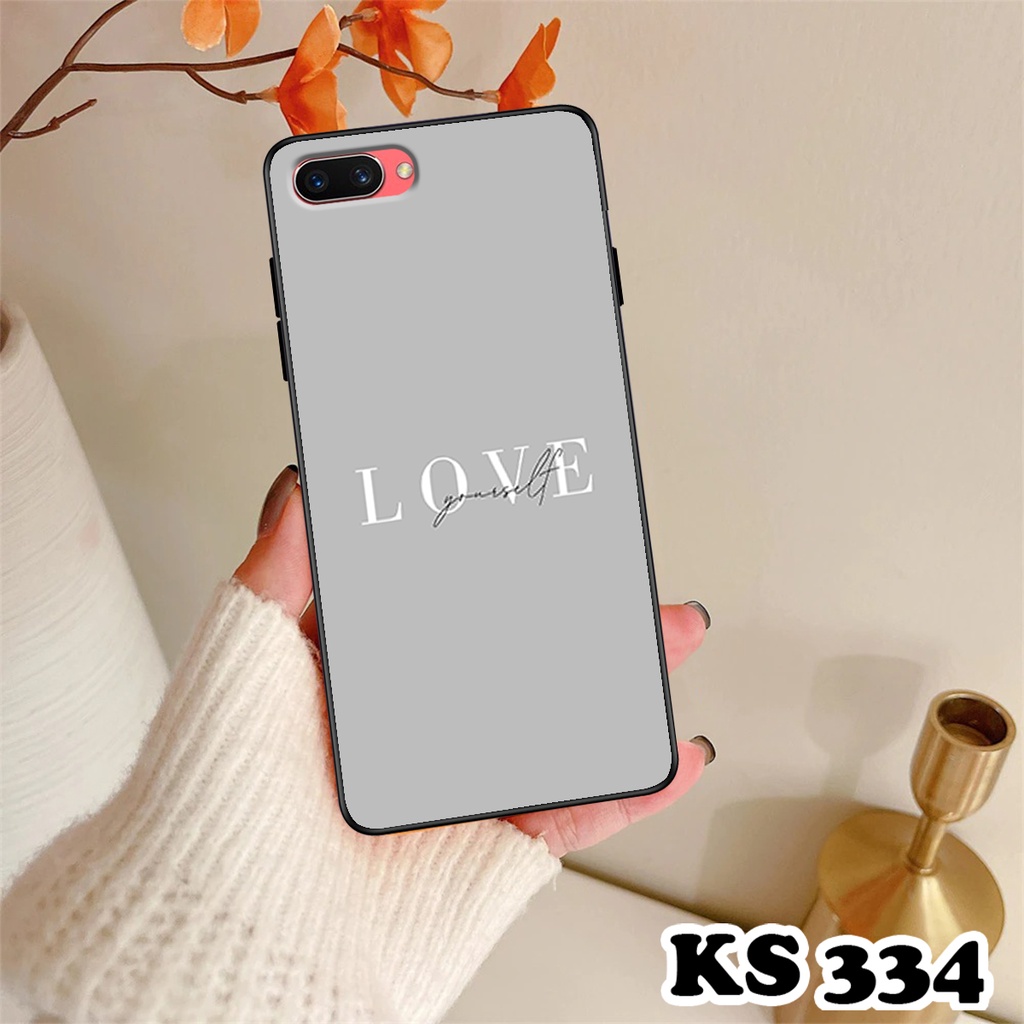 Ốp lưng Oppo A3s - Realme C2 - Ốp Oppo in hình WordLove - Chất liệu TPU siêu bền