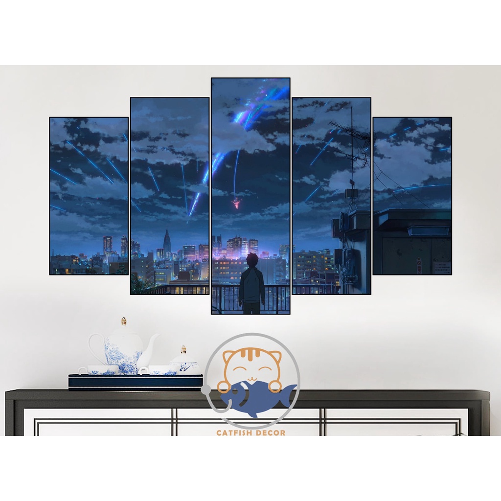 Tranh dán tường trang trí phòng ANIME YOUR NAME