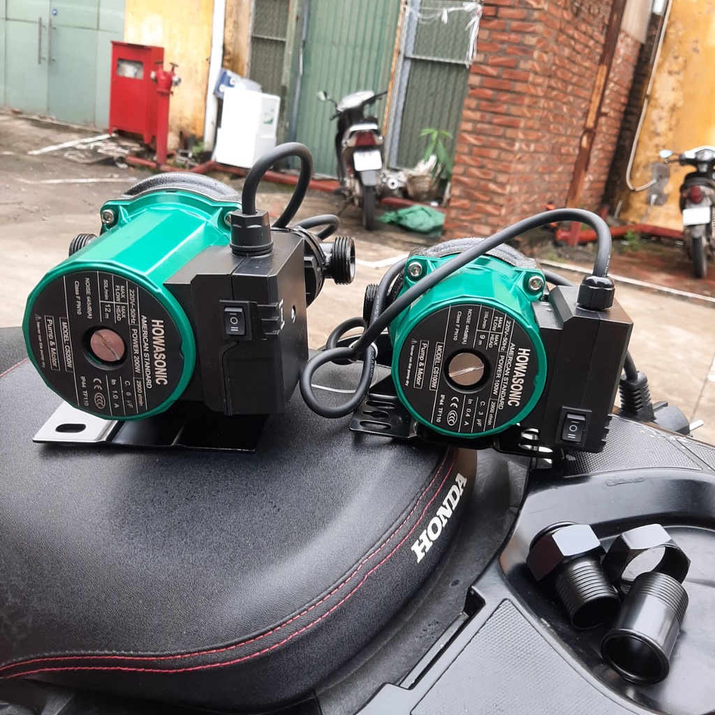 Máy bơm tăng áp điện tử mini Howasonic CS 100W