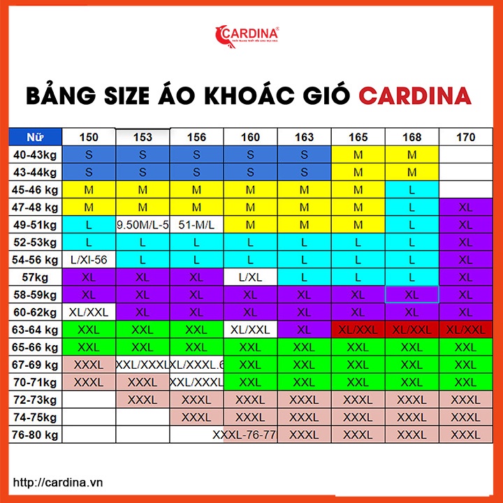 Áo gió nữ CARDINA chất gió trơn 2 lớp lót lưới cao cấp dáng thể thao cản gió cản bụi chống nước 1GFT