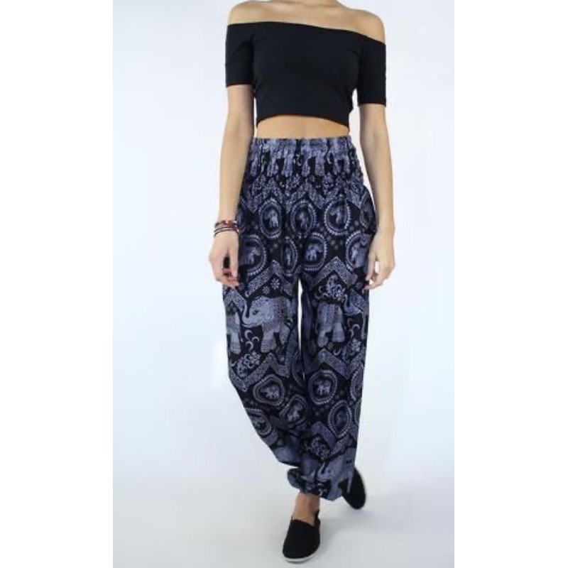 [size 2/55-65ky/cao >1m6] Quần harem/alibaba lanh thái thích hợp yoga/dance/múa bụng | BigBuy360 - bigbuy360.vn