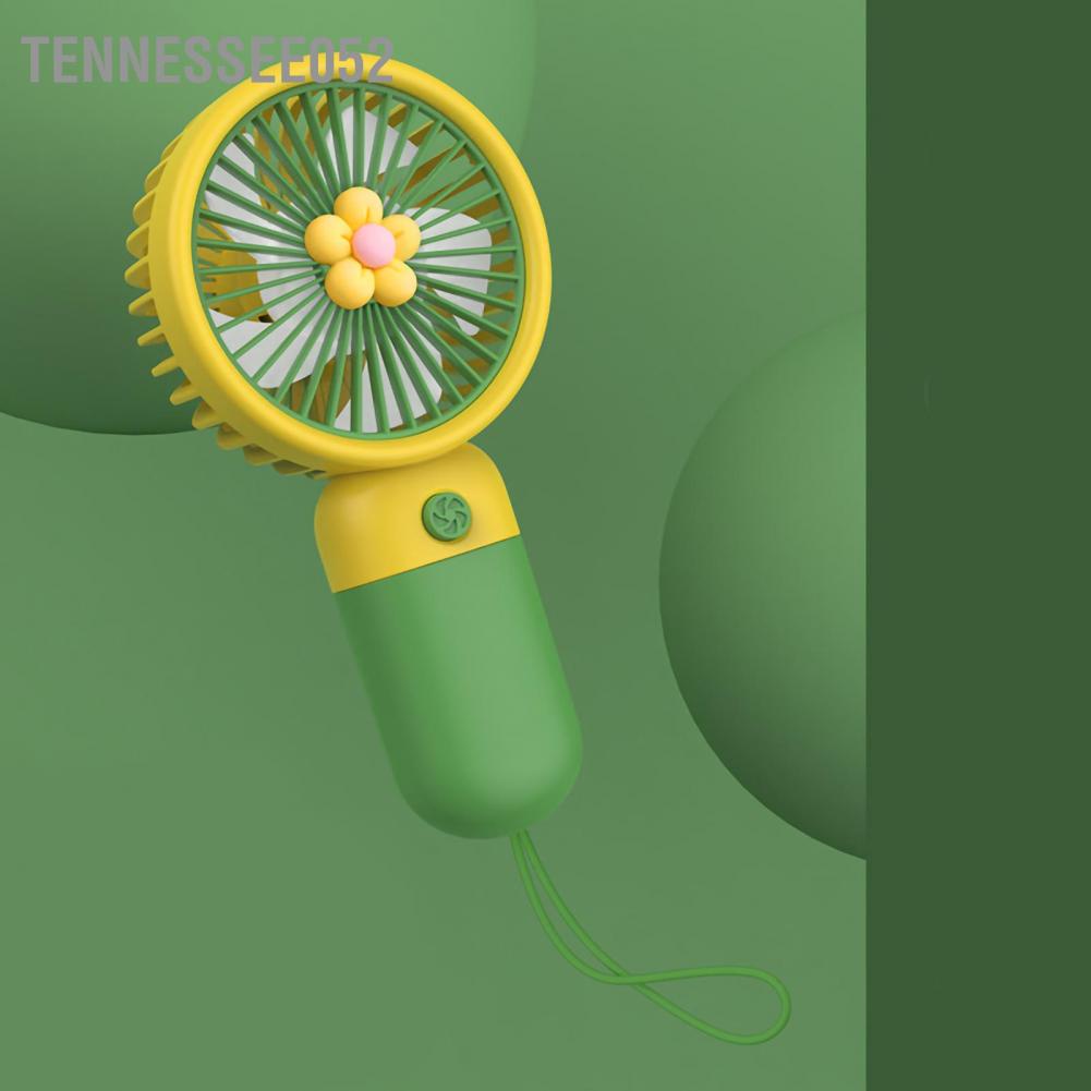 Quạt Sạc Usb Cầm Tay Hình Trái Cây/Hoa Dễ Thương Quạt cầm tay Silicone Mềm Mini USB C