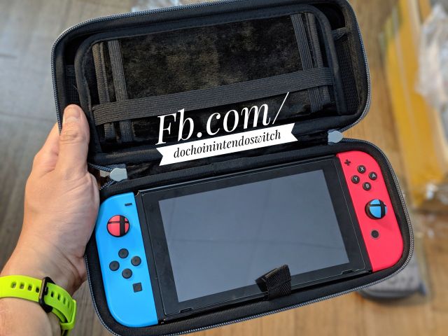 Bao Đựng Máy Nintendo Switch (20 Băng, Ngăn Khóa Kéo)