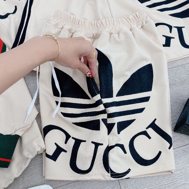 💐Set mũ khoá Gucci sọc tay