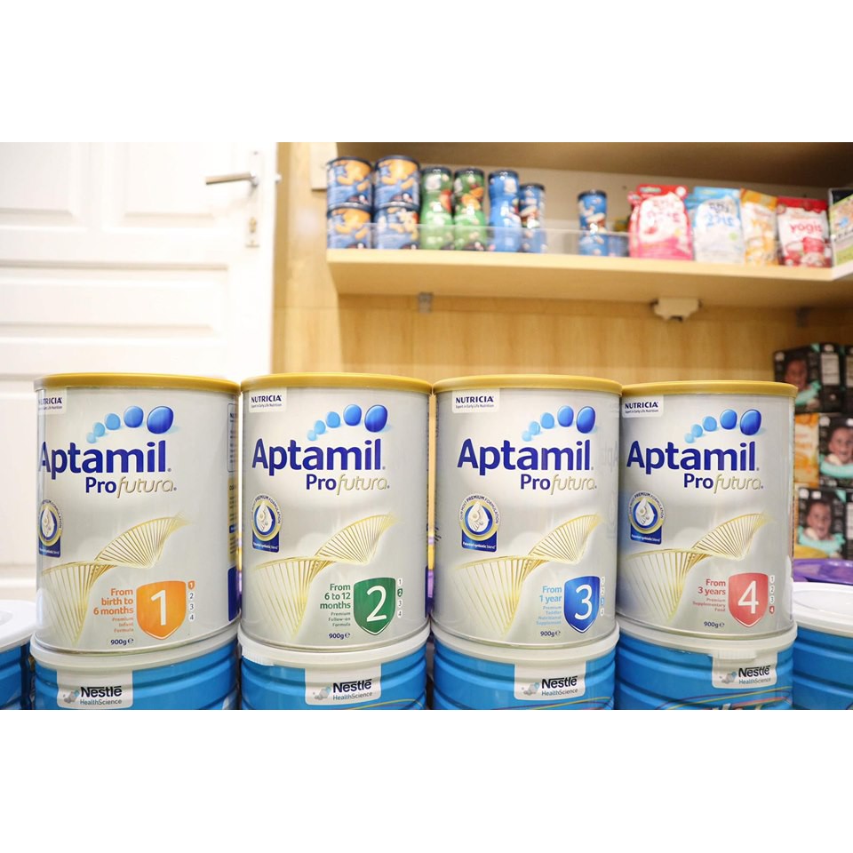 Sữa Aptamil Úc mẫu mới đủ số 900G