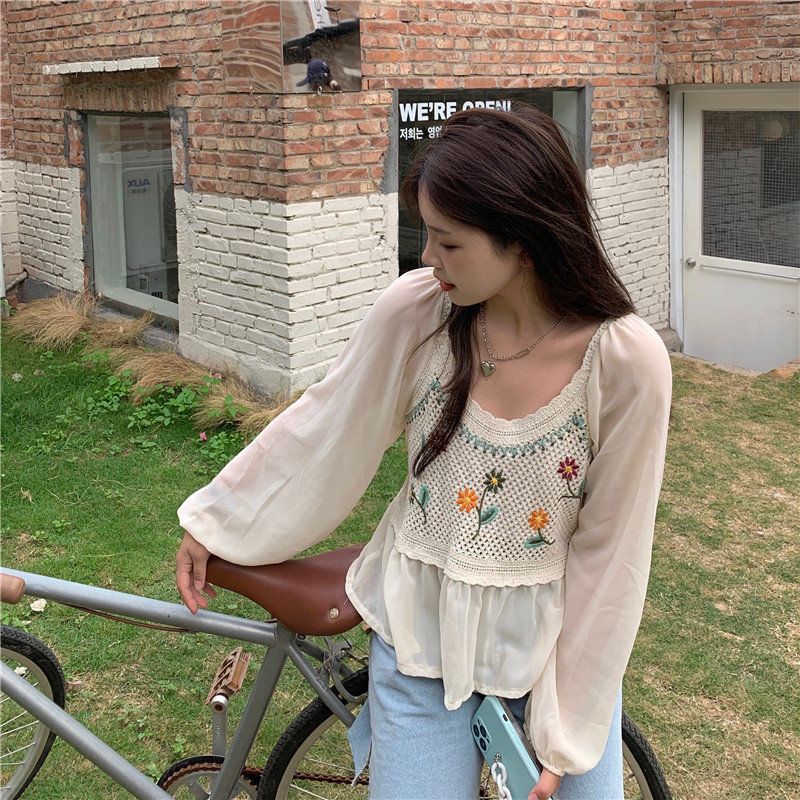 Áo Voan Tay Dài Thời Trang Dành Cho Nữ | BigBuy360 - bigbuy360.vn