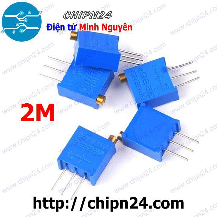 [3 CHIẾC] Biến trở tinh chỉnh 3296W 2M (205)