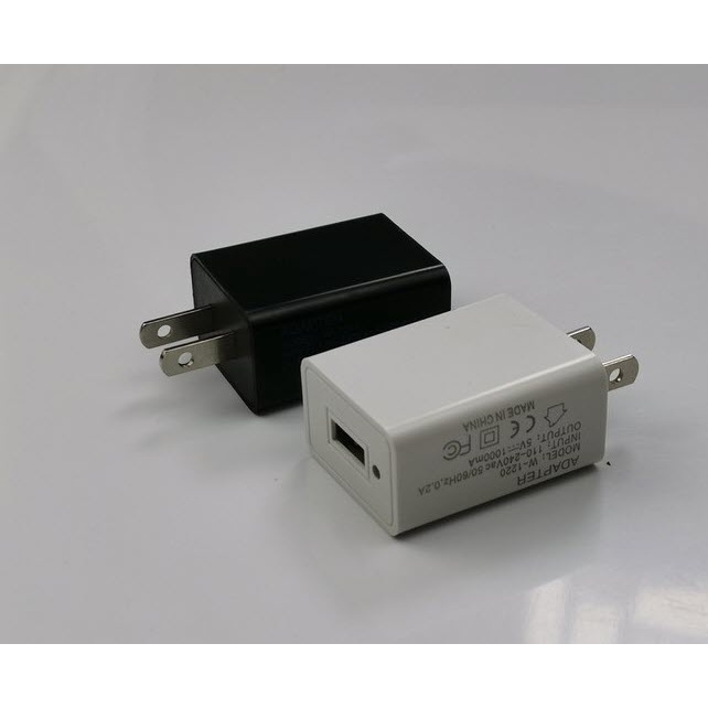 Củ sạc 5V-1A cho thiết bị cầm tay, máy tăm nước, đèn pin...- Hàng cao cấp, bảo hành 12 tháng