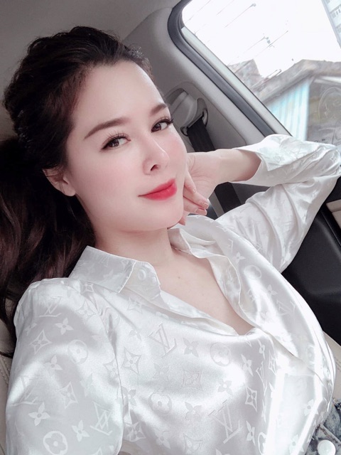Sơ mi lụa LV