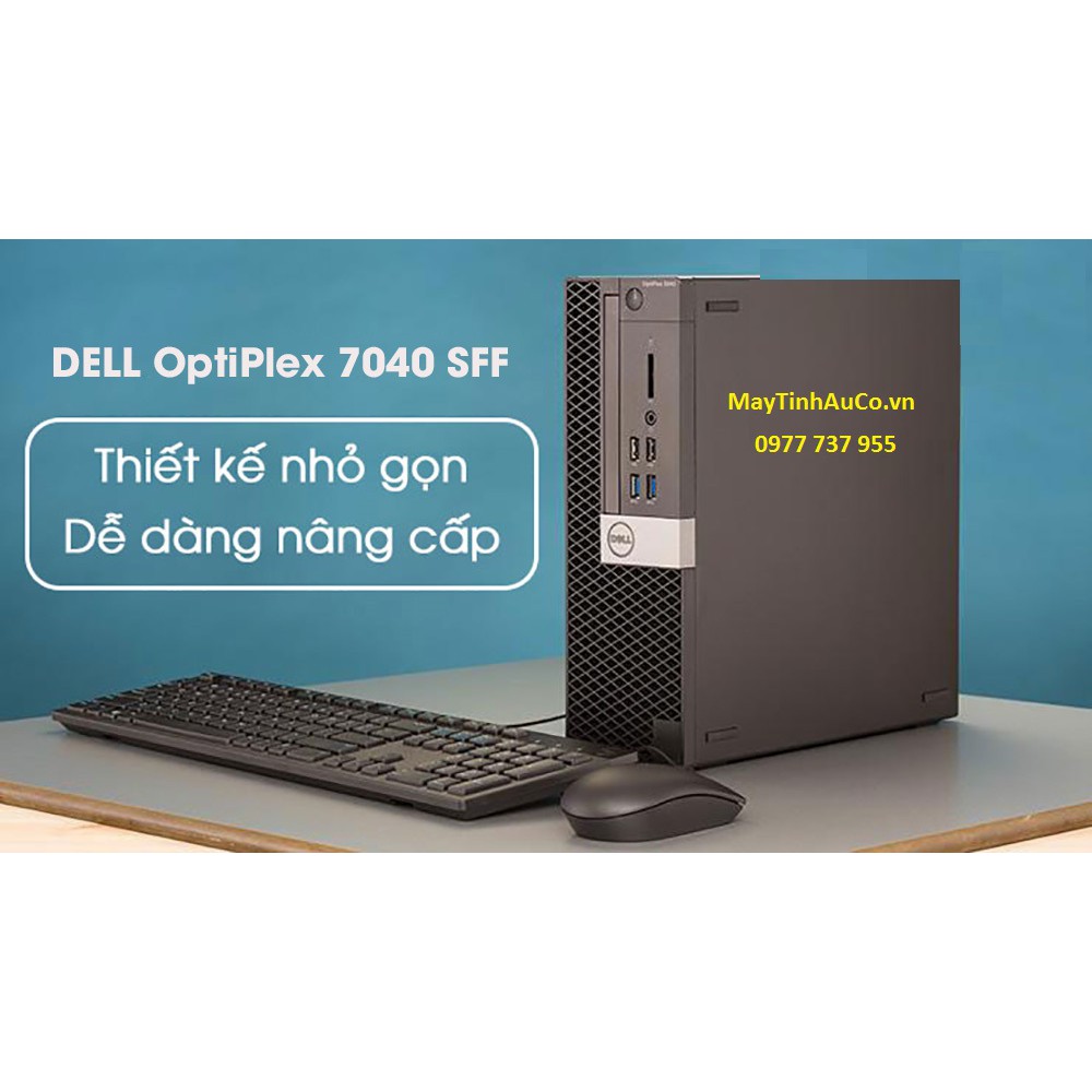 Máy tính để bàn Dell Optiplex 7040 SFF Core i5 6500 / 8G / SSD 120G ,Tặng USB wifi, Bàn di chuột -Bảo hành 24 tháng | BigBuy360 - bigbuy360.vn