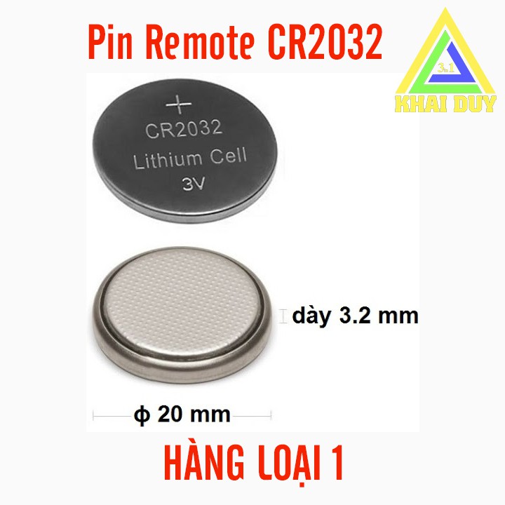 Pin Remote Điều Khiển Khóa Điện Tử CR2032 HÀNG LOẠI 1