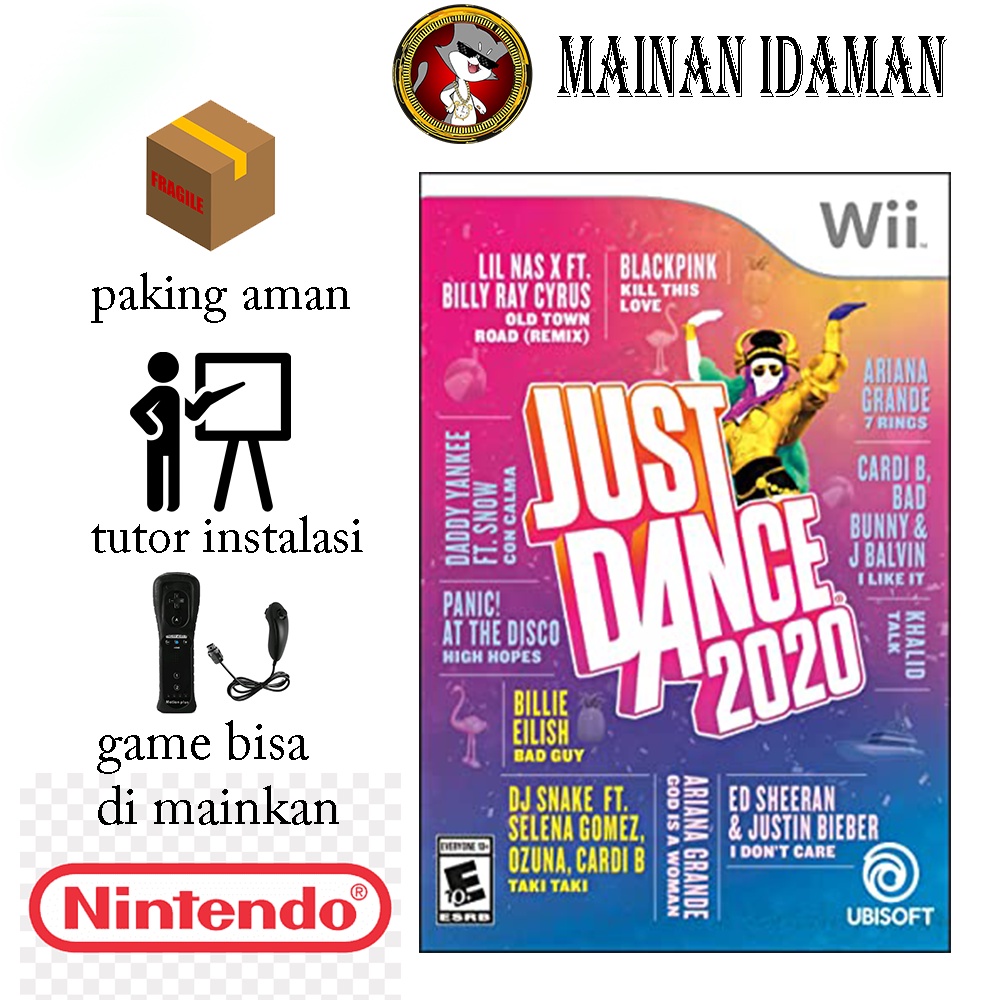 Máy Chơi Game Nintendo Wii Just Dance 2020 Chất Lượng Cao