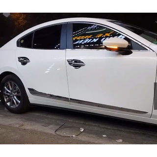 NẸP SƯỜN MAZDA 3 2020, ỐP SƯỜN MAZDA 3 2020, 2021